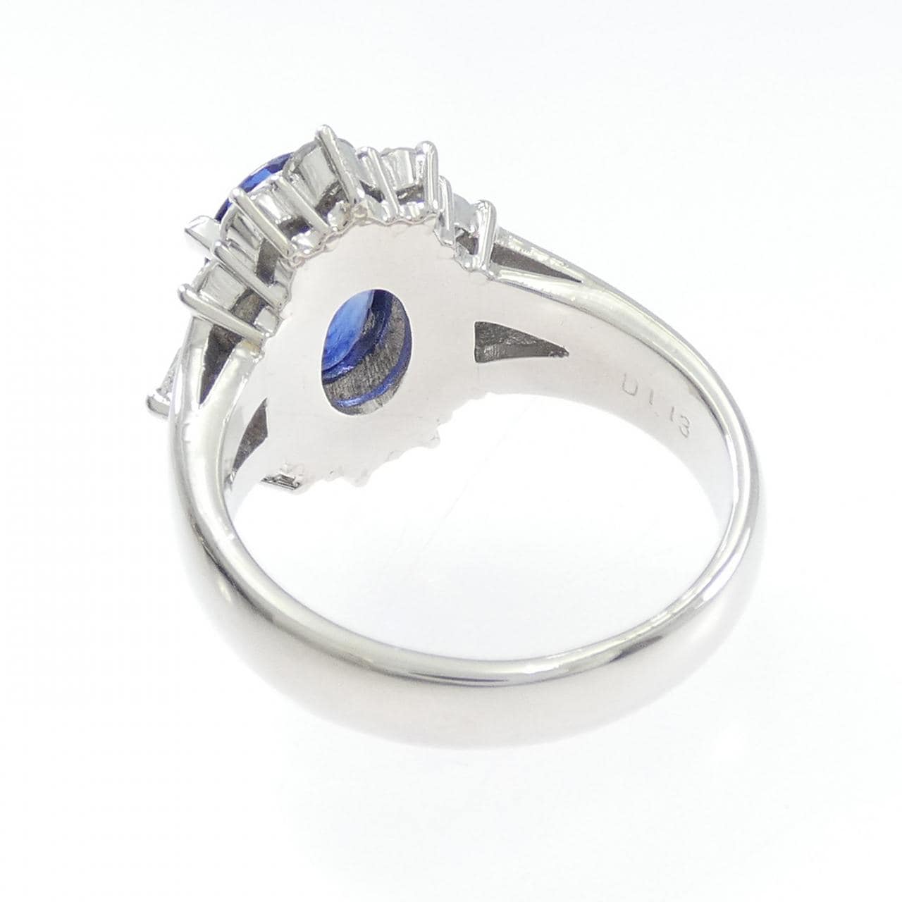 PT900蓝宝石戒指3.35CT