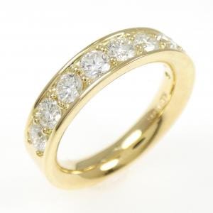 [BRAND NEW] K18YG Diamond Ring 1.005CT E VS1-2 EXT