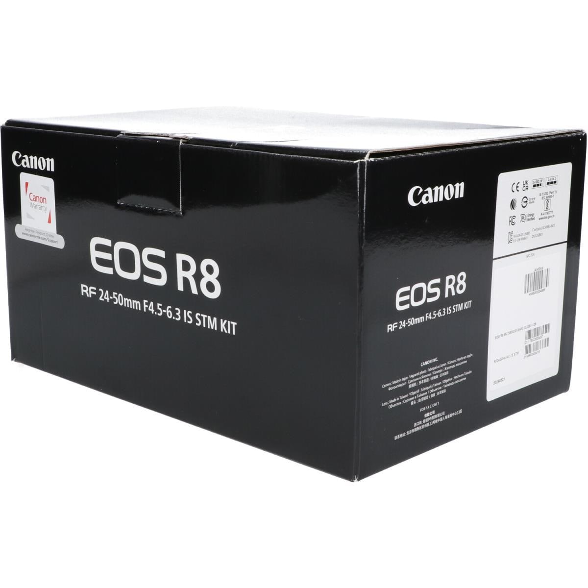 【未使用品】ＣＡＮＯＮ　ＥＯＳ　Ｒ８　ＲＦ２４－５０レンズキット