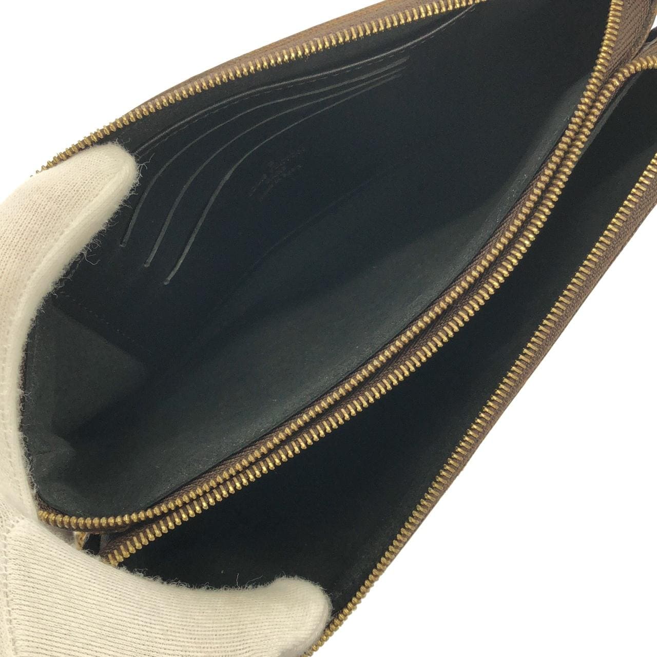 ルイヴィトン モノグラム(マイ LVワールドツアー) ポシェット ドゥーブル ジップ P01129 ショルダーバッグ