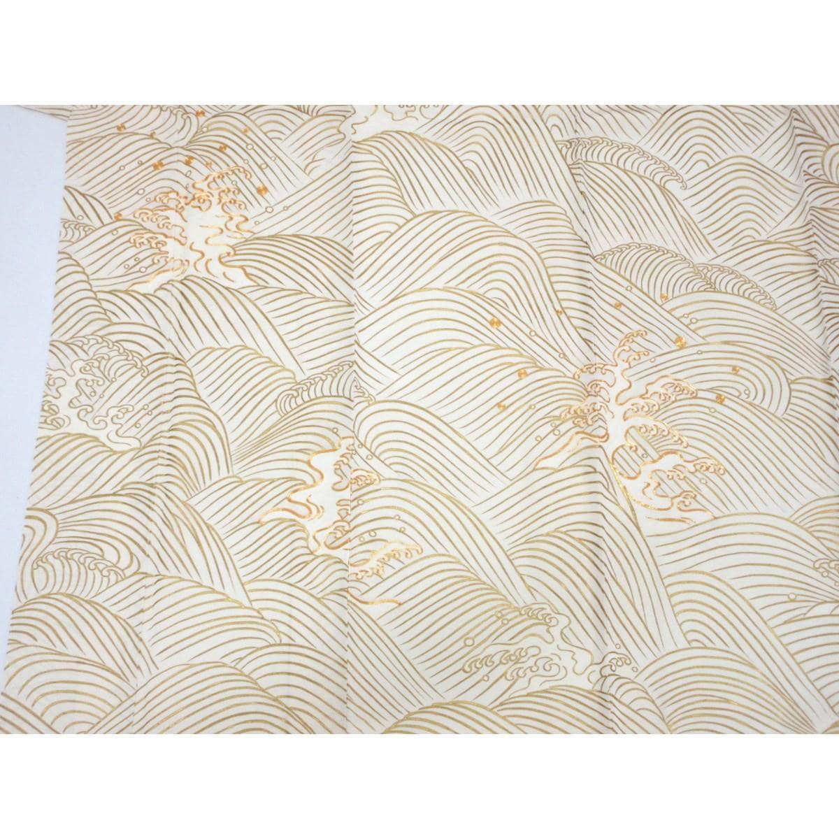 訪問着　ゑり善　金彩加工刺繍入り　下り藤