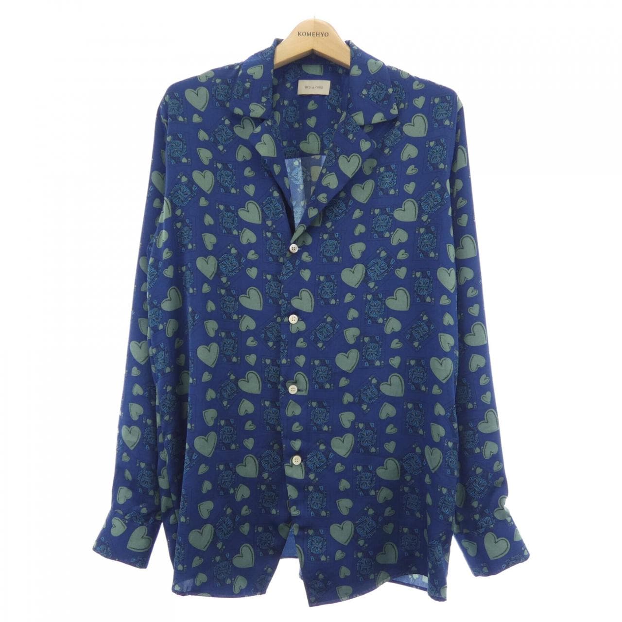 BED J.W. FORD 18SS-B-BL09 シャツ