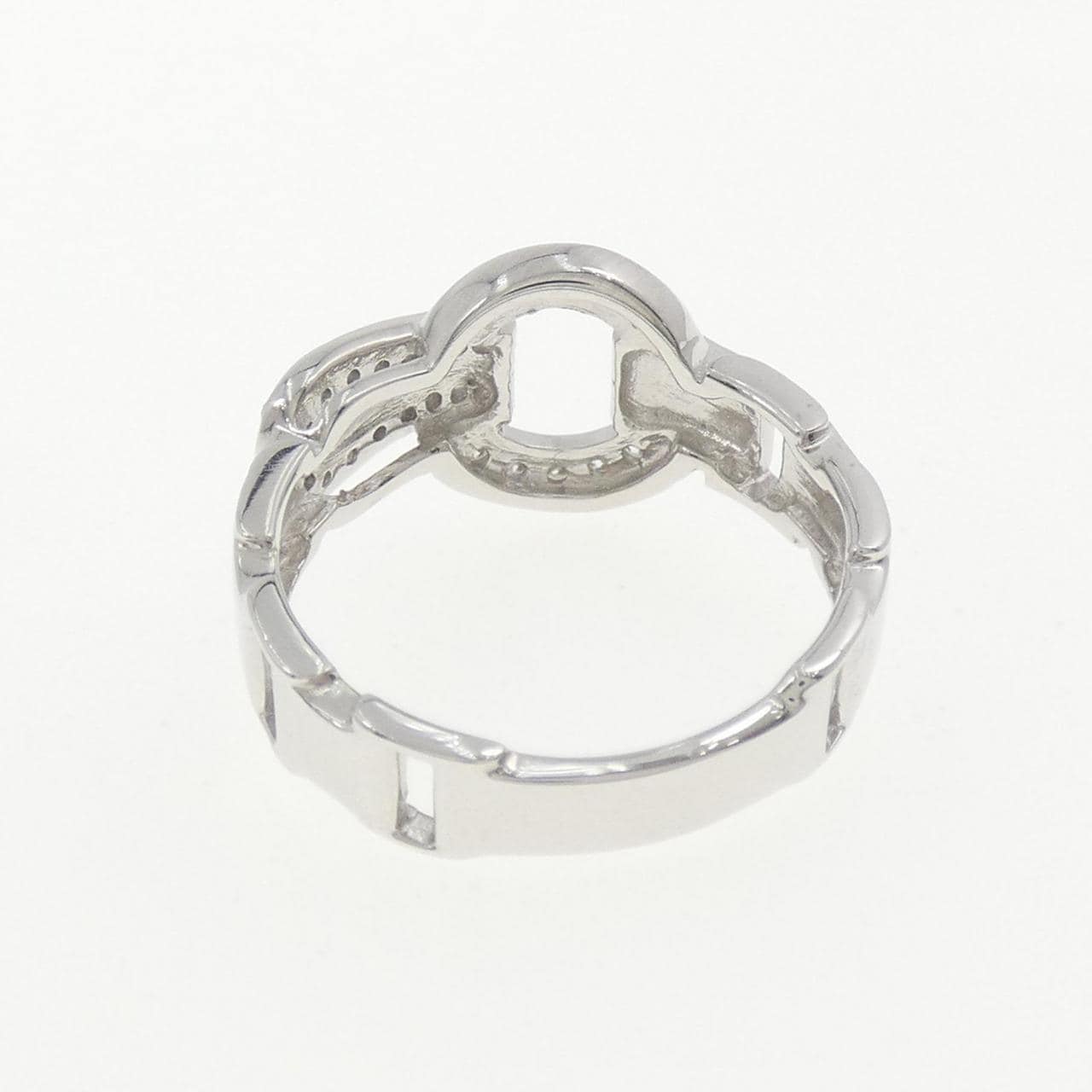 K18WG ダイヤモンド リング 0.25CT