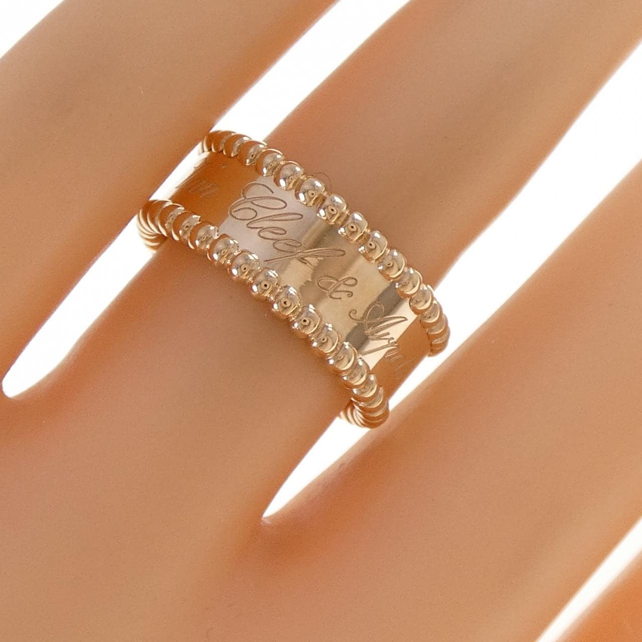 ヴァンクリーフ&アーペル ペルレ シニアチュール リング