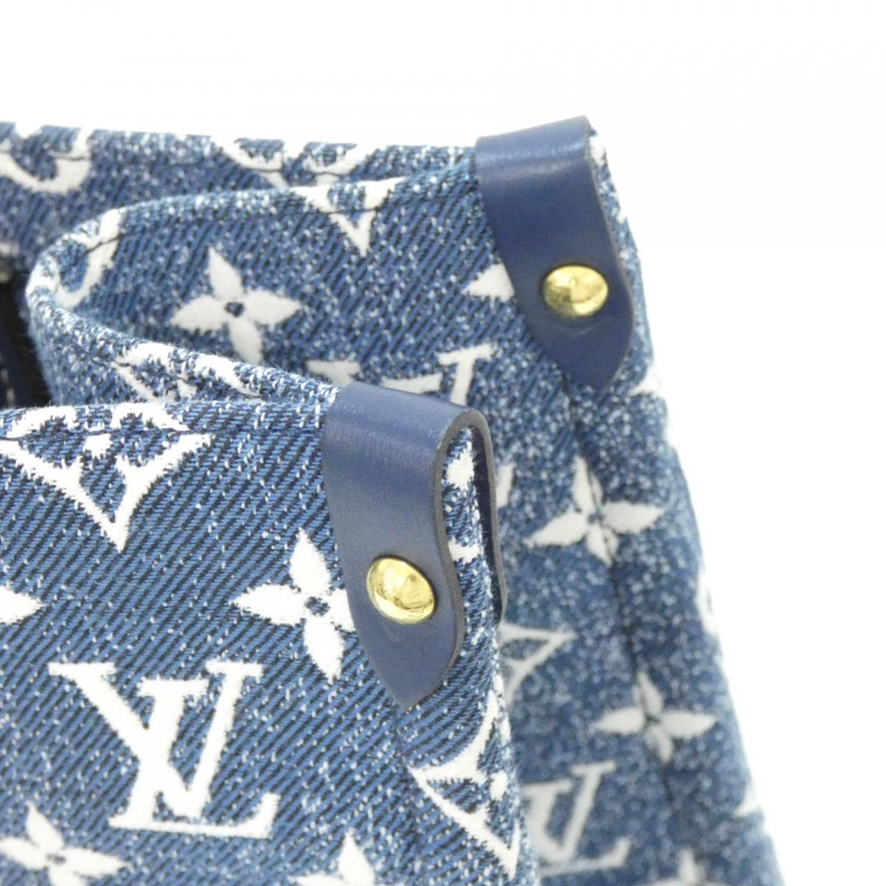 ルイヴィトン モノグラム ジャカード デニム オンザゴー MM M59608 バッグ