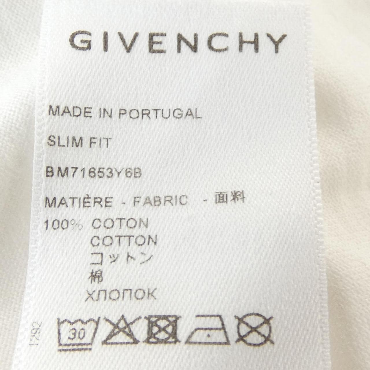 ジバンシー GIVENCHY BM71653Y6B Tシャツ