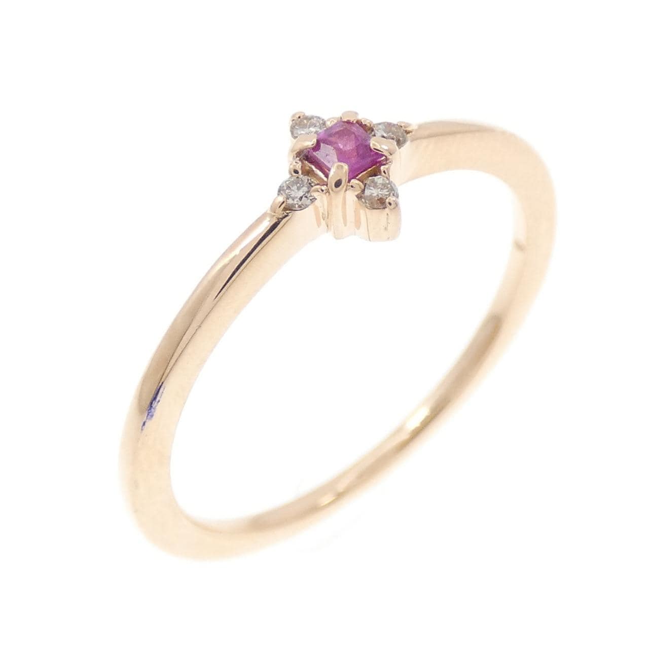K10PG ルビー リング