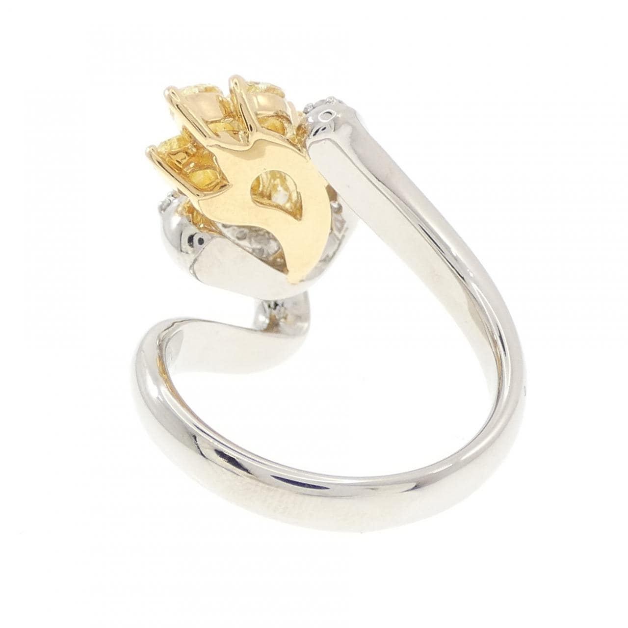 PT900/K18YG ダイヤモンド リング 1.00CT