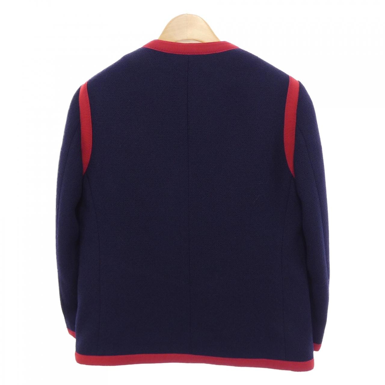グッチ GUCCI 545460 ZAAK4 ノーカラージャケット