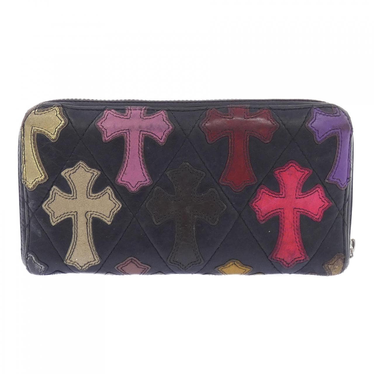 クロムハーツ CHROME HEARTS REC MULTI COLOR  レック マルチカラー パッチ WALLET