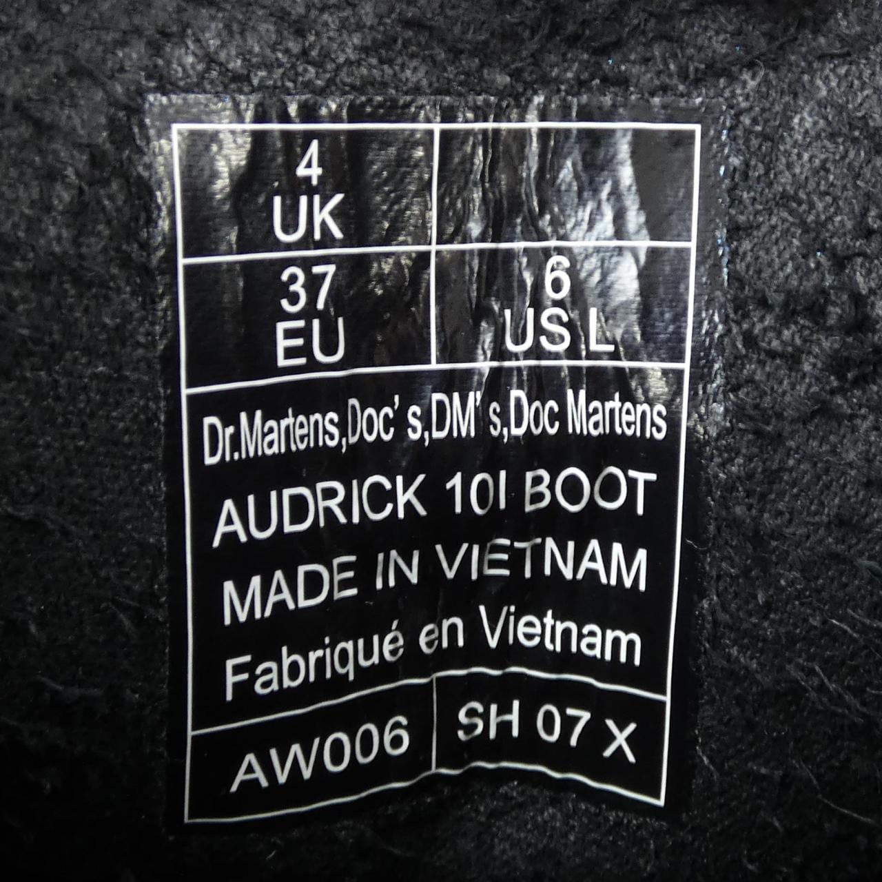 ドクターマーチン DR.MARTENS AW006 SH07X ブーツ