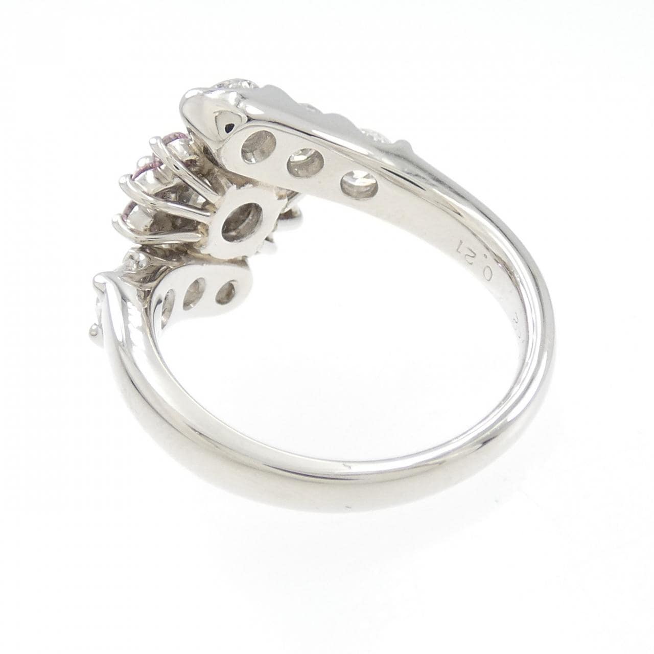 PT900 Diamond Ring 0.722CT E VVS2 Good