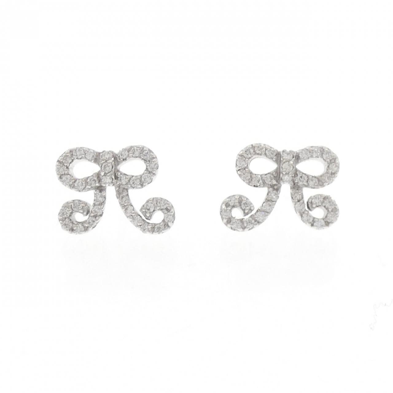 ポンテヴェキオ ダイヤモンド ピアス 0.36CT