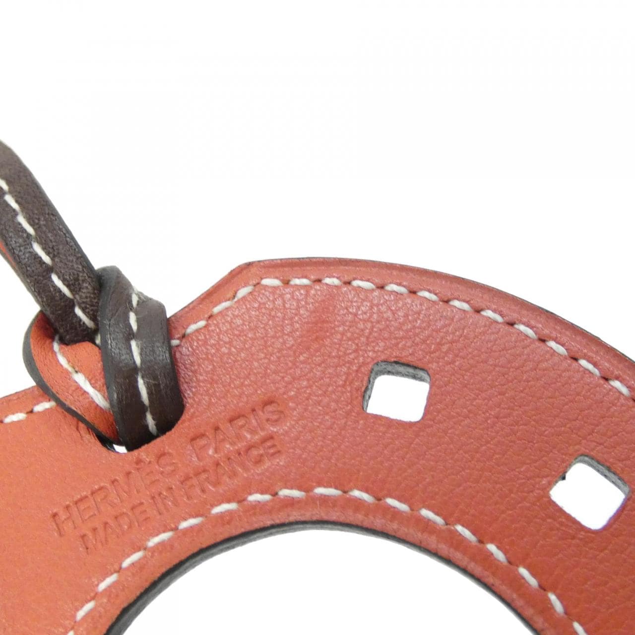 エルメス パドック フェール ア シュバル バイカラー 073824CA バッグチャーム