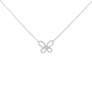 グラフ ミニ バタフライ シルエット ネックレス