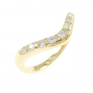 K18YG ダイヤモンド リング 0.20CT