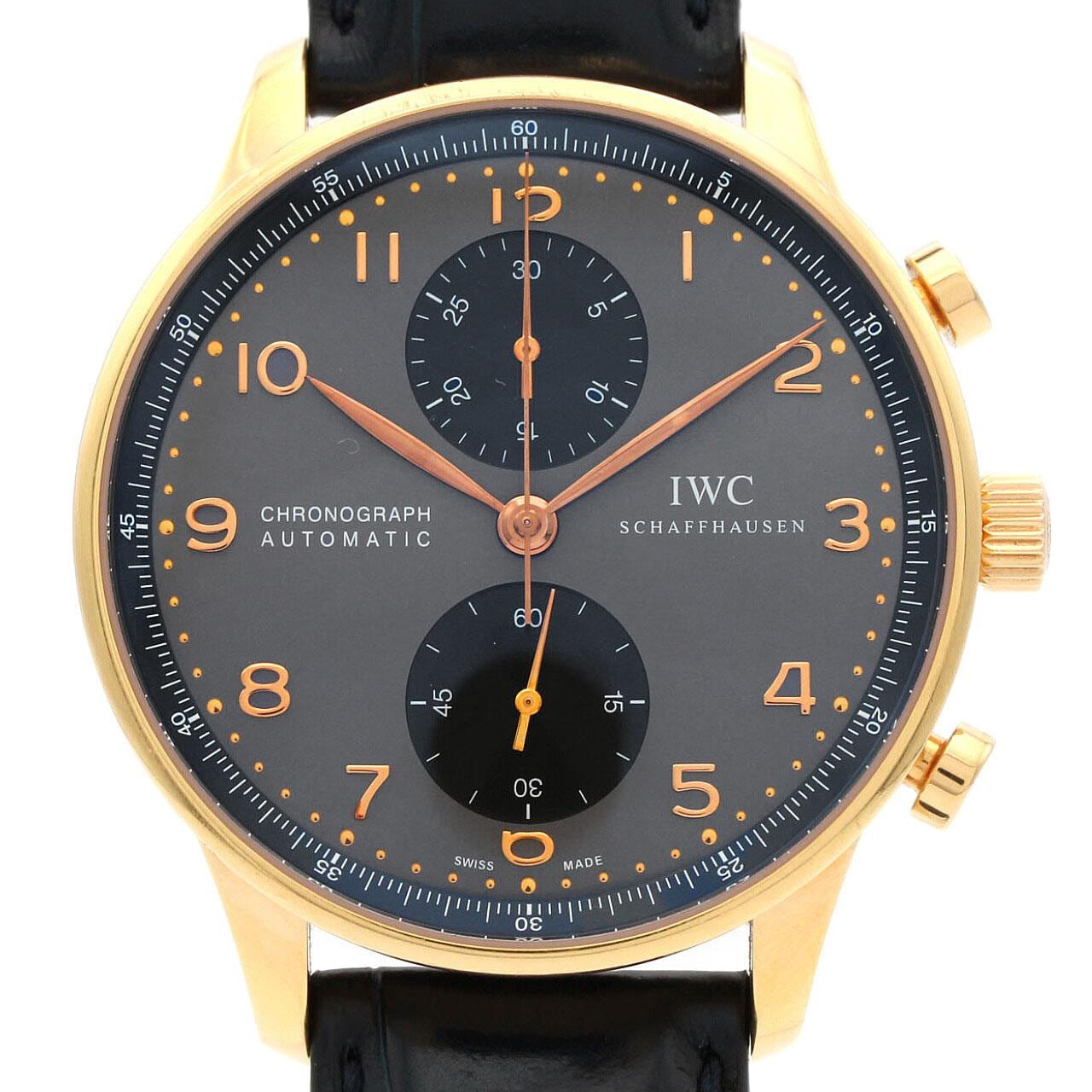 【ノーメンテナンス還元価格】IWC ポルトギーゼクロノグラフ RG IW371482 PG･RG 自動巻