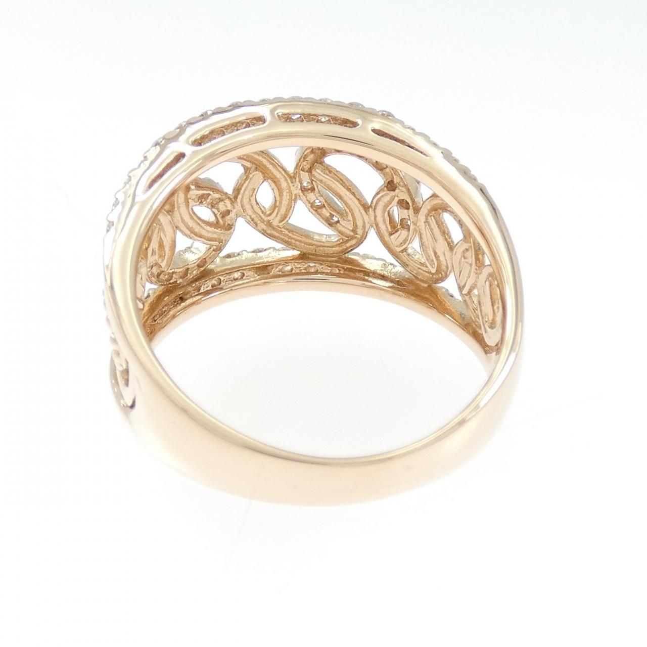 K18PG ダイヤモンド リング 0.43CT
