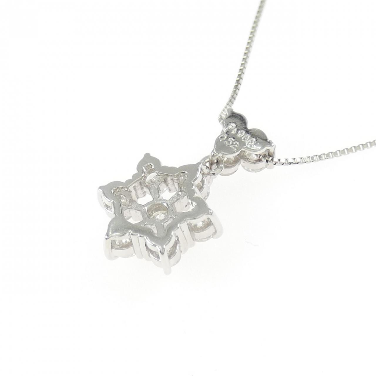 PT900/PT850 ダイヤモンド ネックレス 0.52CT