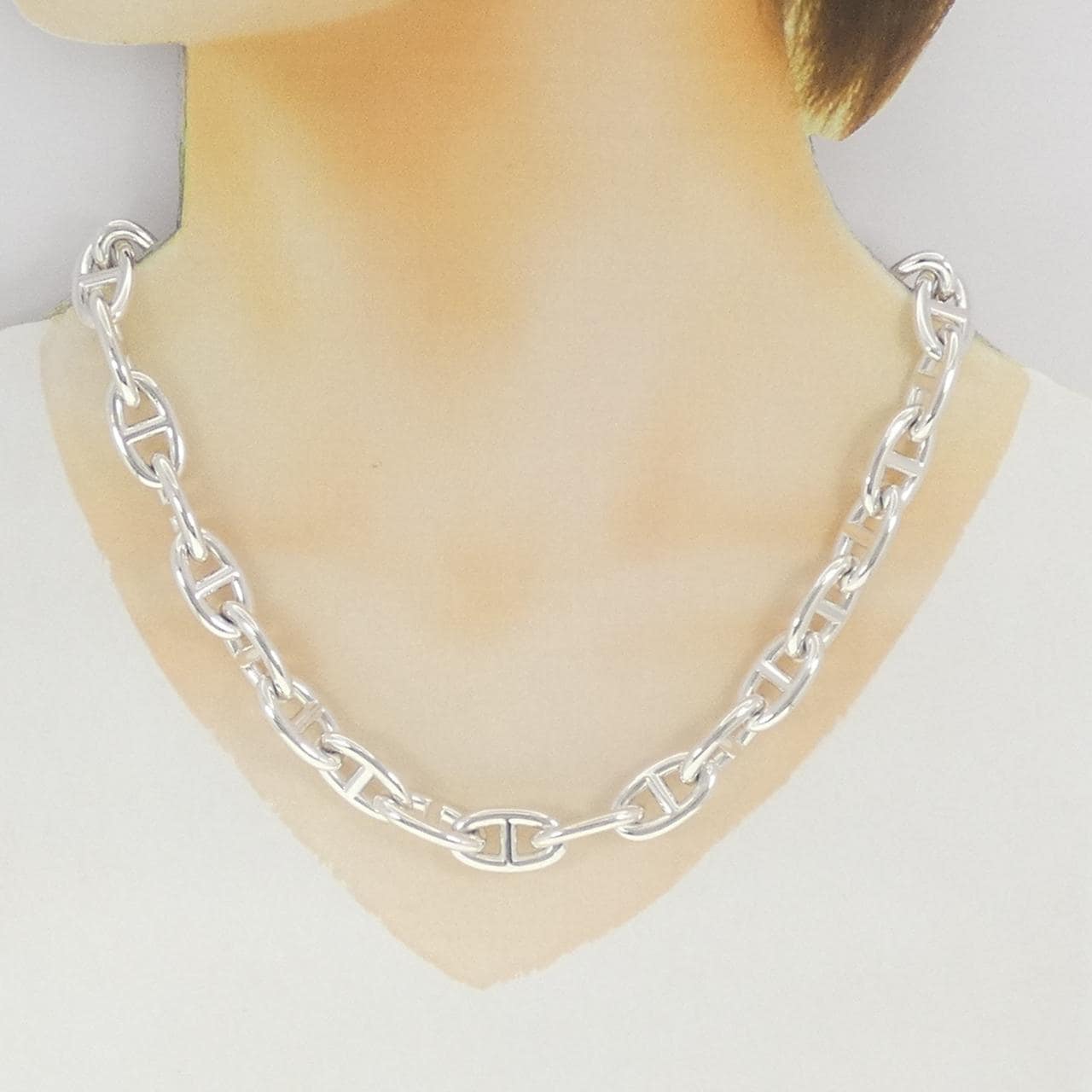 エルメス シェーヌダンクル ラージモデル ネックレス