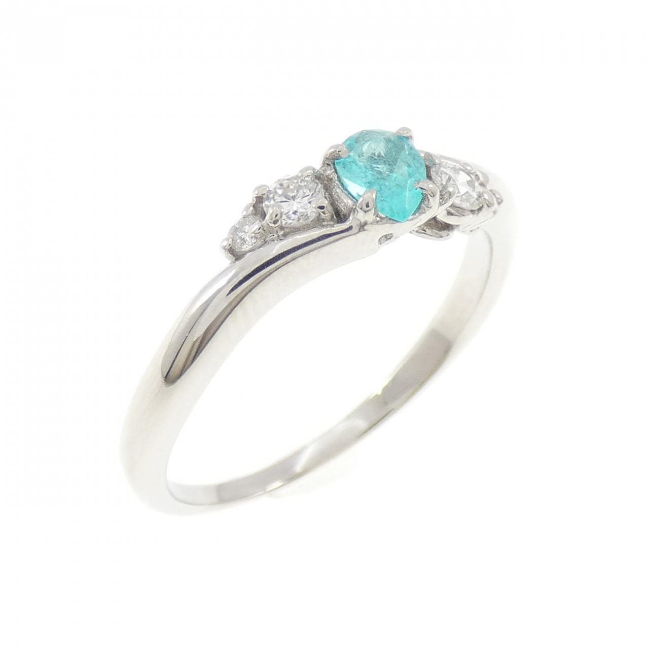 PT900 パライバトルマリン リング 0.172CT