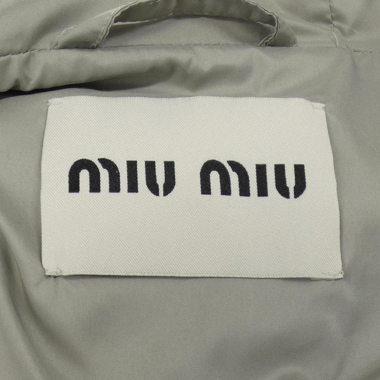 ミュウミュウ MIU MIU テクニカルポンジー ジャケット ML1156 SOOO 16ML ダウンジャケット