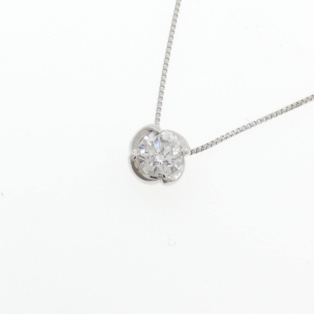 PT900/PT850 ダイヤモンド ネックレス 0.316CT