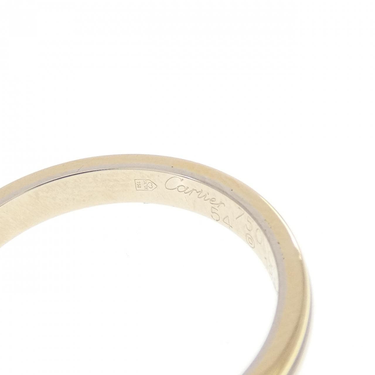 カルティエ スリーゴールドウェディング リング