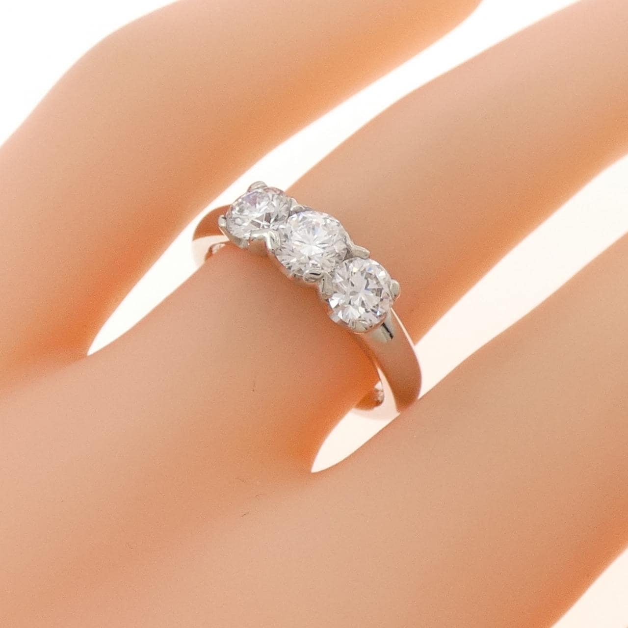 PT900 ダイヤモンド リング 1.021CT