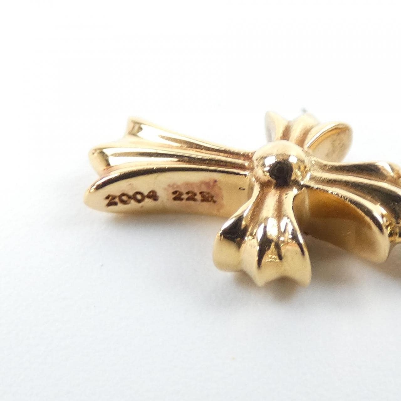 クロムハーツ CHROME HEARTS CH CROSS BABY FAT PAVE DMND 202033722GLDXXX036 ペンダント