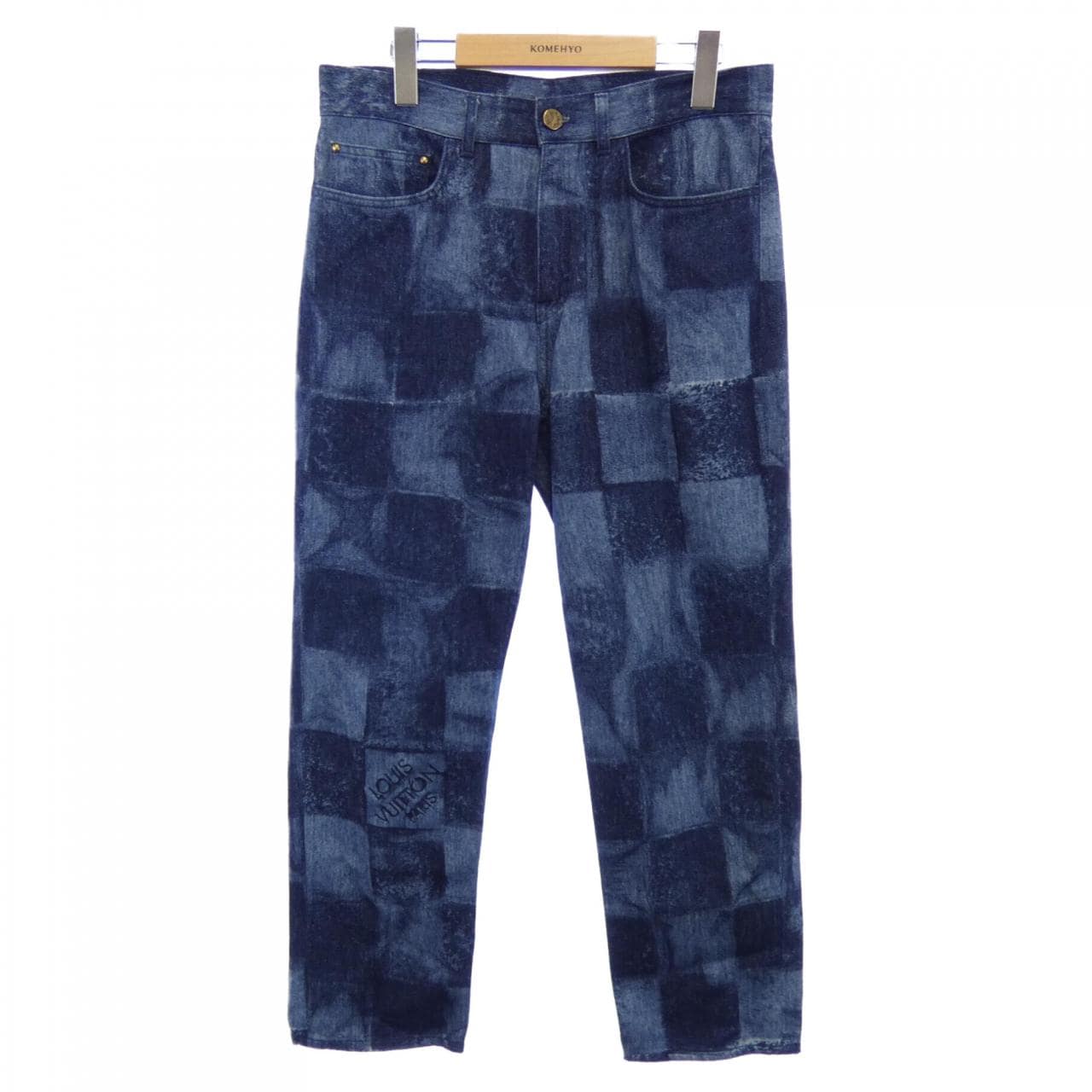 ルイヴィトン LOUIS VUITTON ソルトプリントデニムパンツ HLD03WDR0 ジーンズ