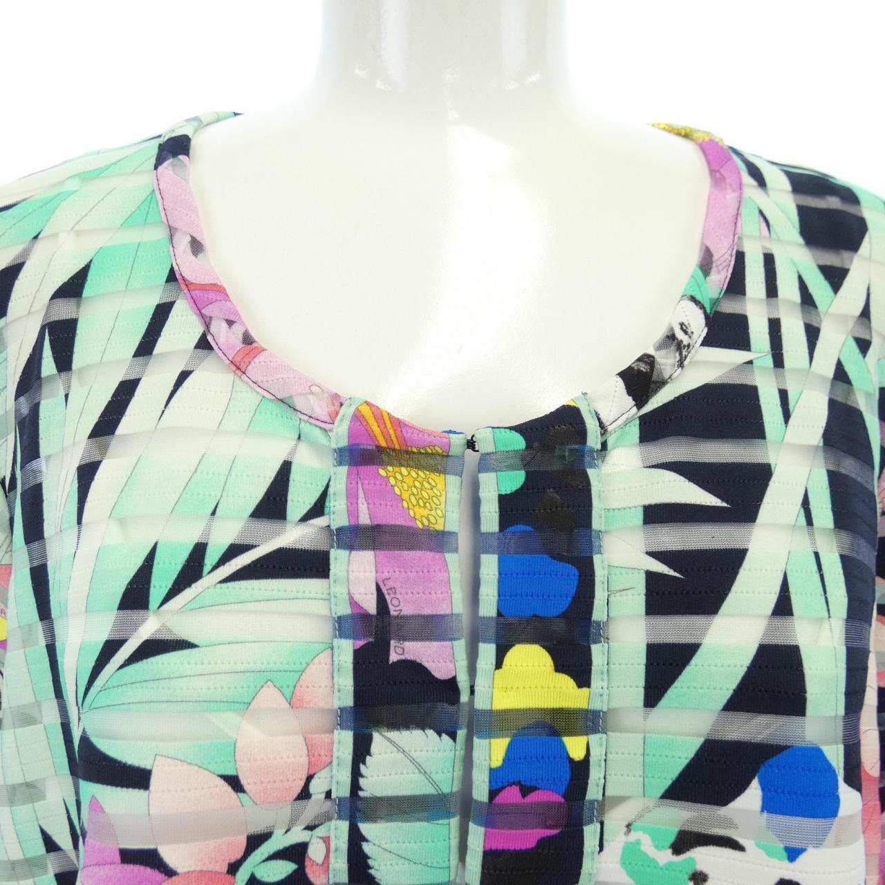 LEONARD FUCHSIA ワンピース