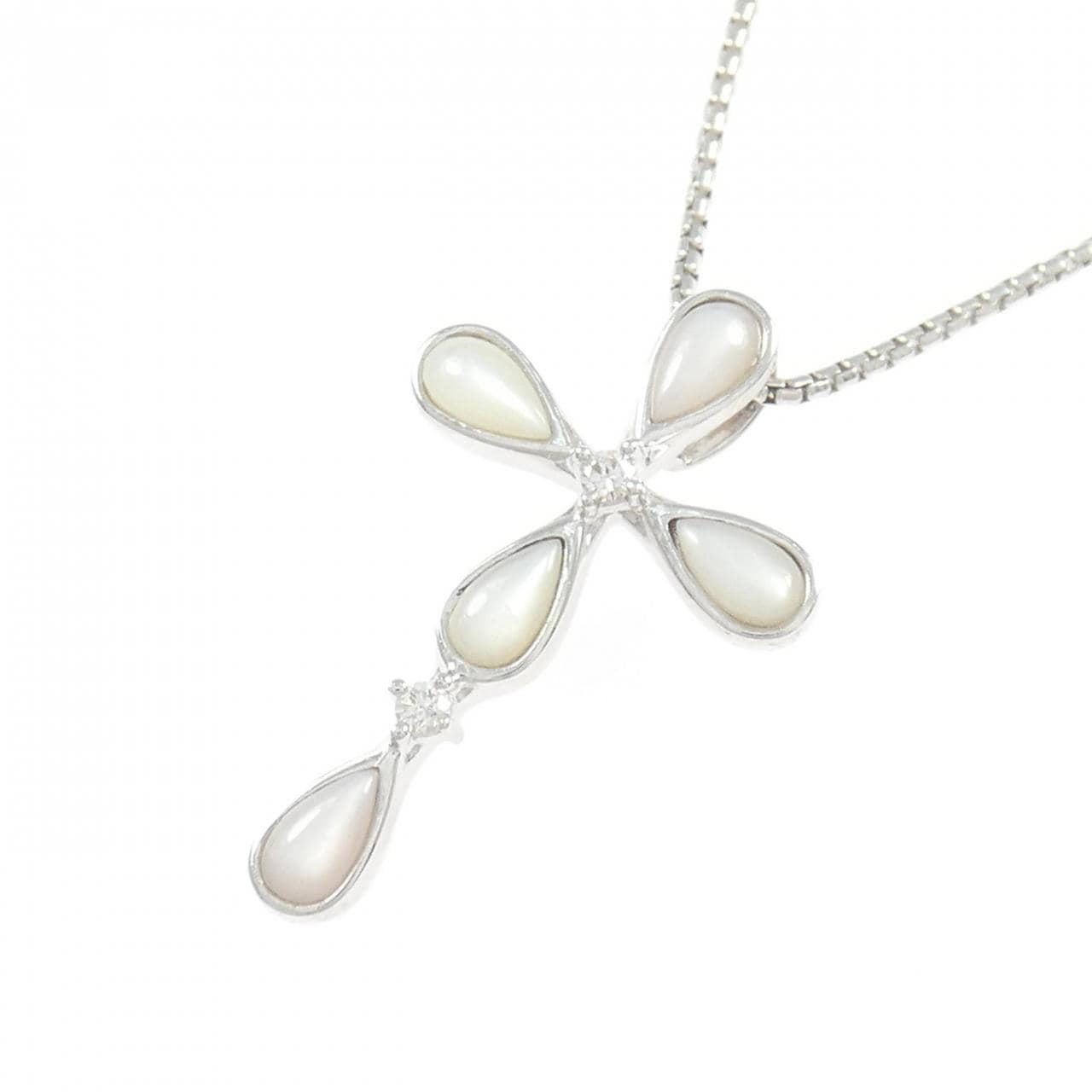 タサキ マザーオブパール ネックレス