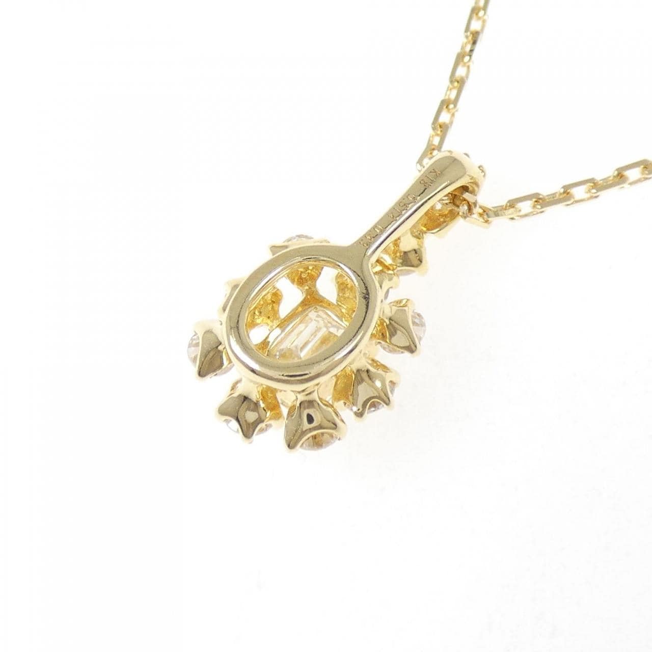 K18YG ダイヤモンド ネックレス 0.514CT