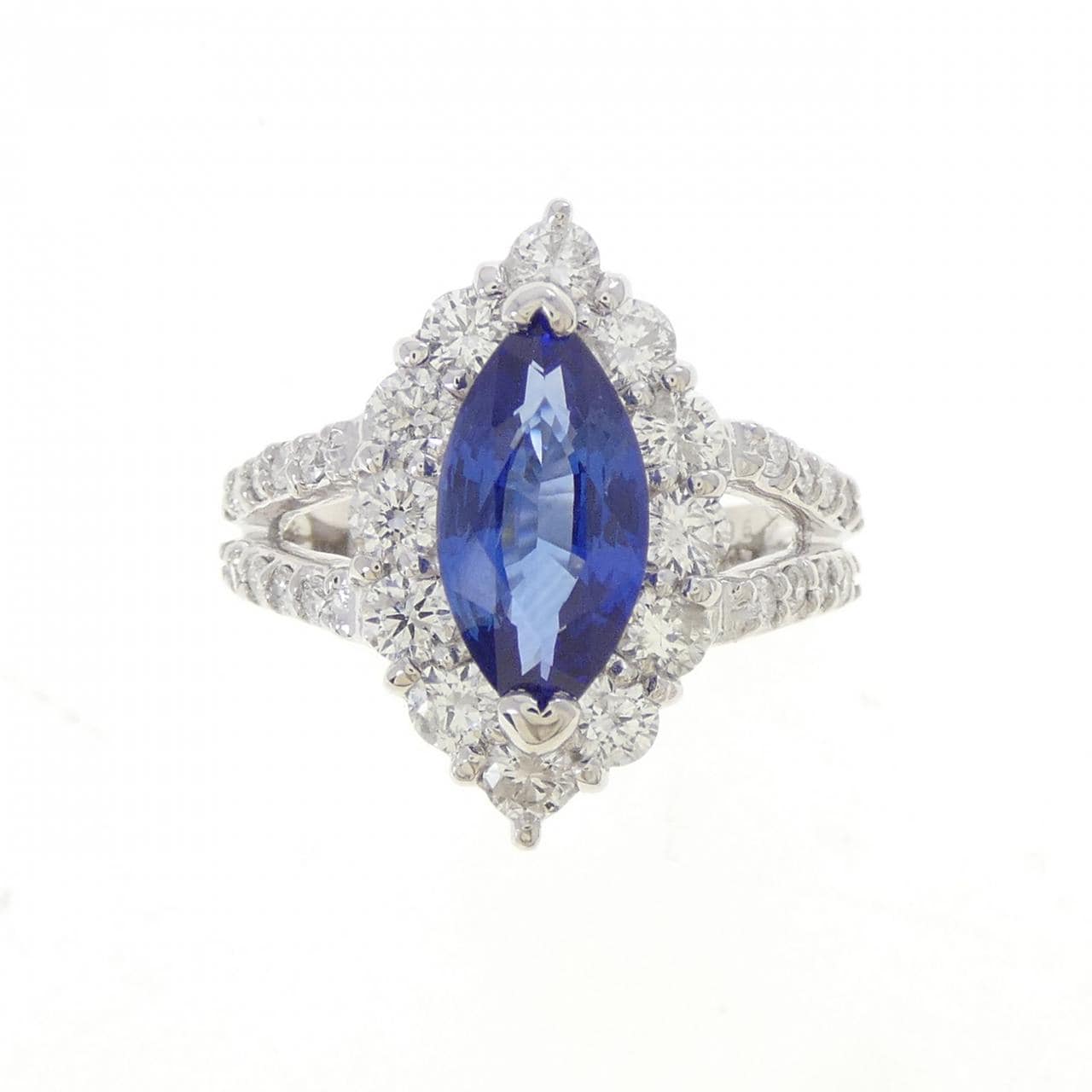 PT900 サファイヤ リング 1.96CT