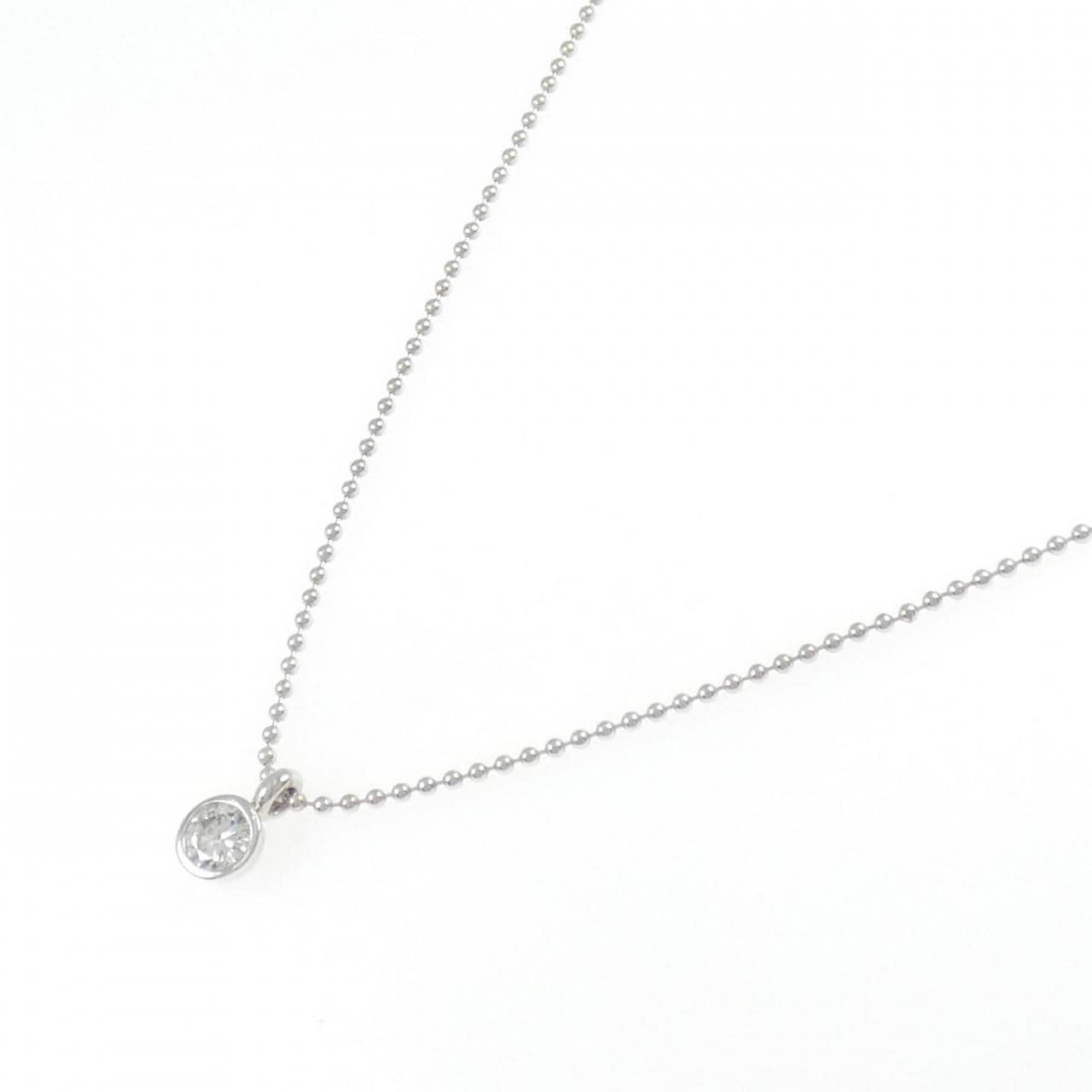 PT900/PT850 ダイヤモンド ネックレス 0.22CT