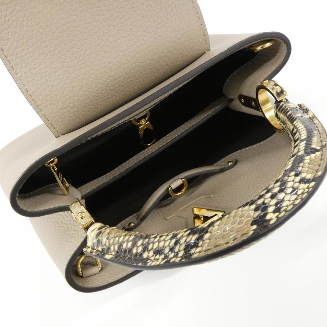 ルイヴィトン エキゾチック レザー カプシーヌBB N92041 バッグ