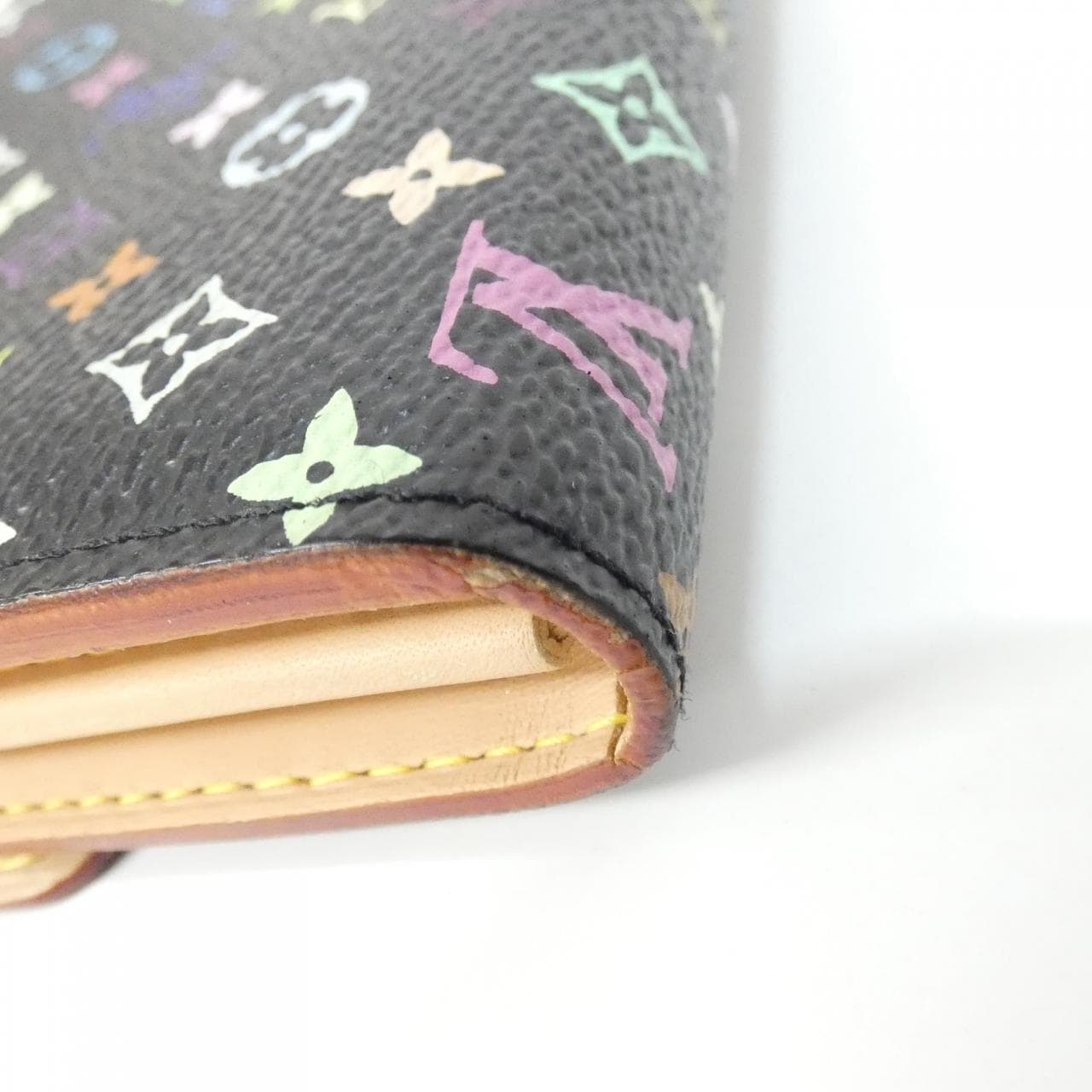 ルイヴィトン マルチカラー ポシェット ポルト モネ クレディ M60005 財布