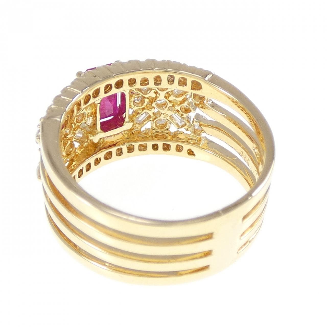 ポンテヴェキオ ルビー リング 0.96CT