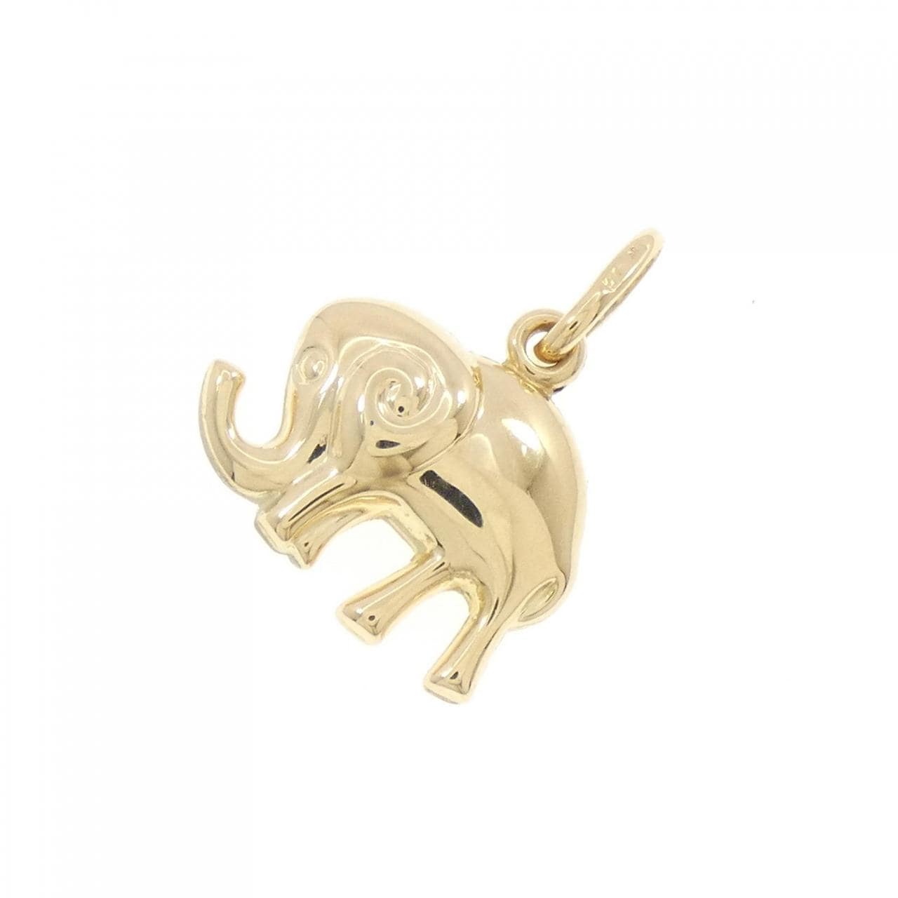 UNOAERRE 750YG Elephant Pendant