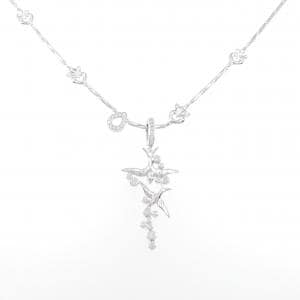 ジュネ バード ダイヤモンド ネックレス 0.27CT