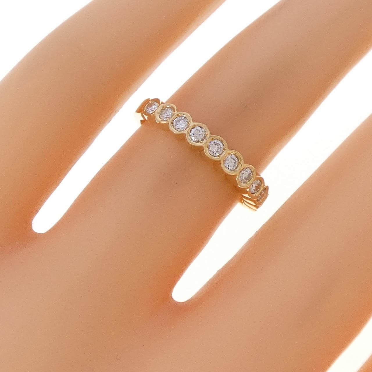 K18YG ダイヤモンド リング 0.23CT