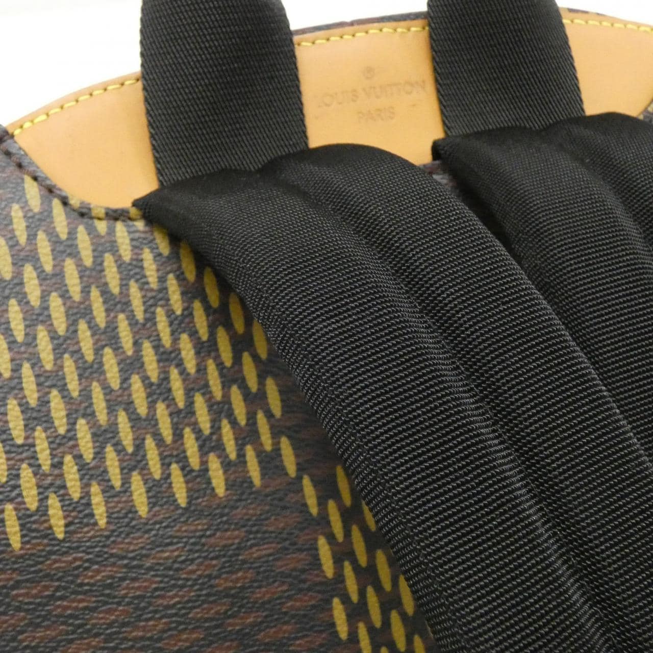 ルイヴィトン ダミエ ジャイアント(LVスクエアード) キャンパス バックパック N40380 リュックサック