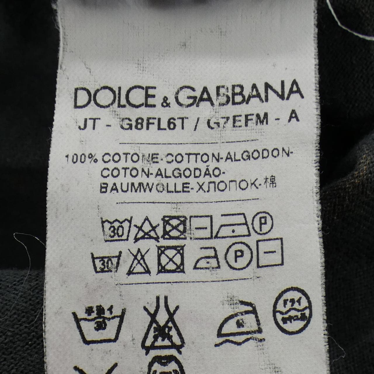 ドルチェアンドガッバーナ DOLCE&GABBANA G8FL6T/G7EFM Tシャツ