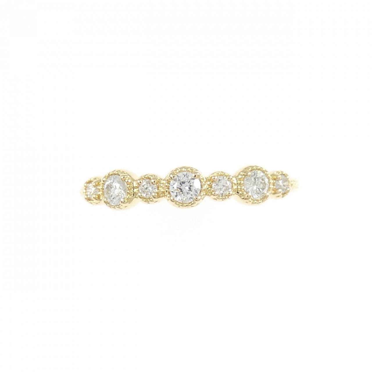 K18YG ダイヤモンド リング 0.13CT