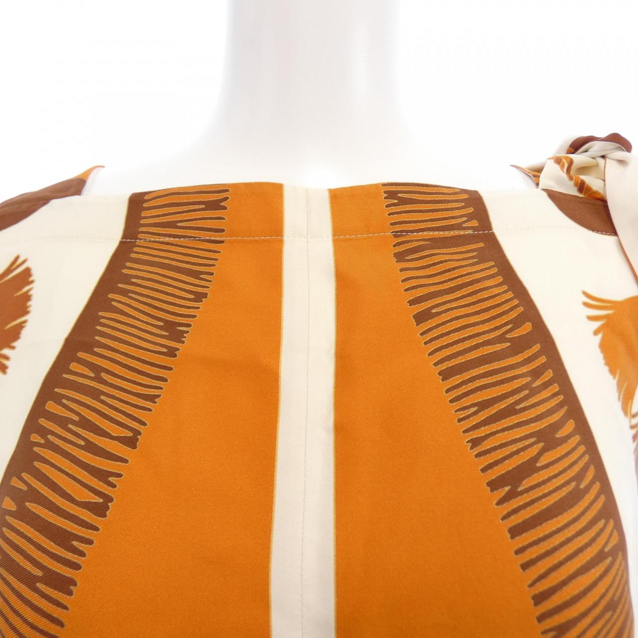 エルメス HERMES *16-7605 ツイルレーヌ トップス