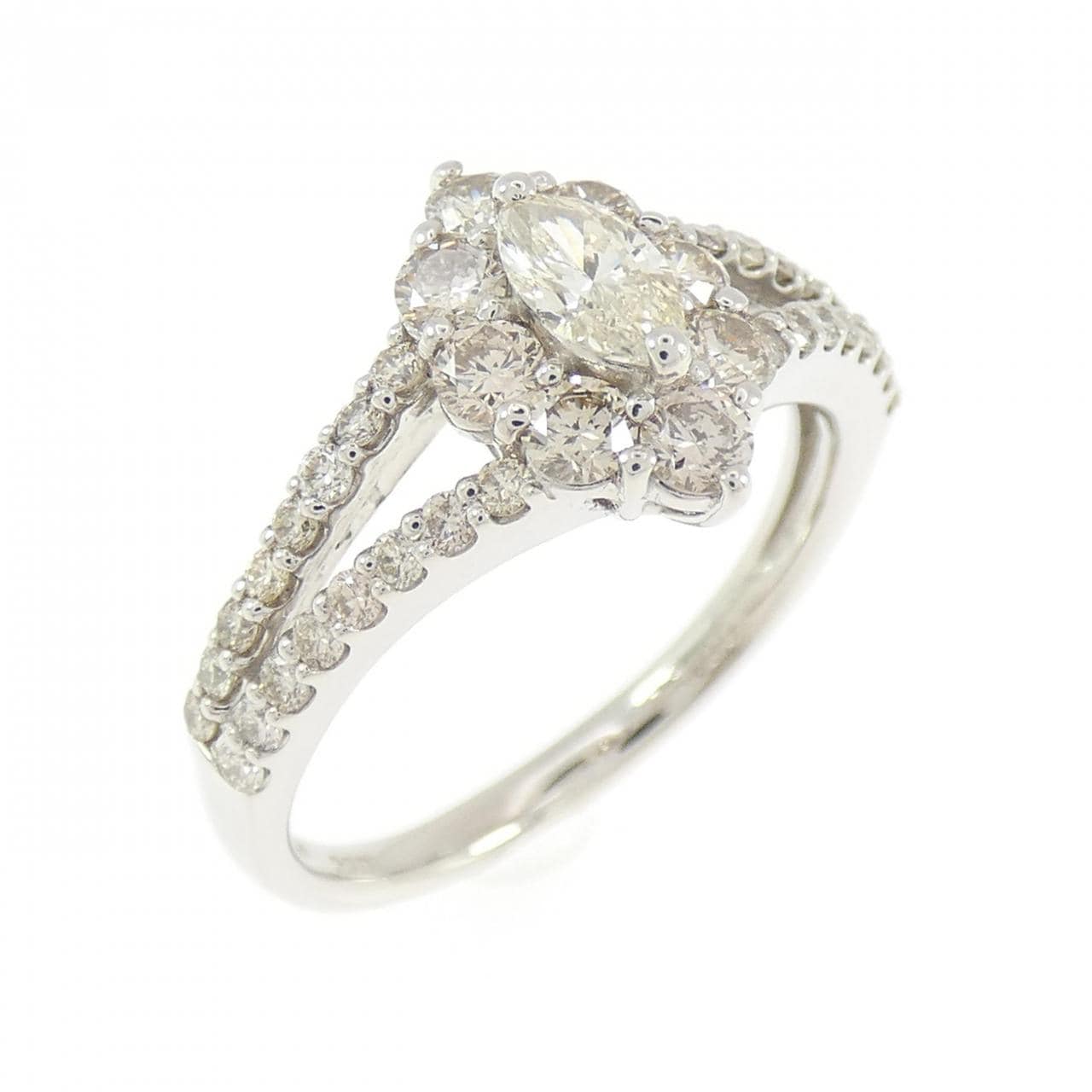 PT900 ダイヤモンド リング 1.00CT