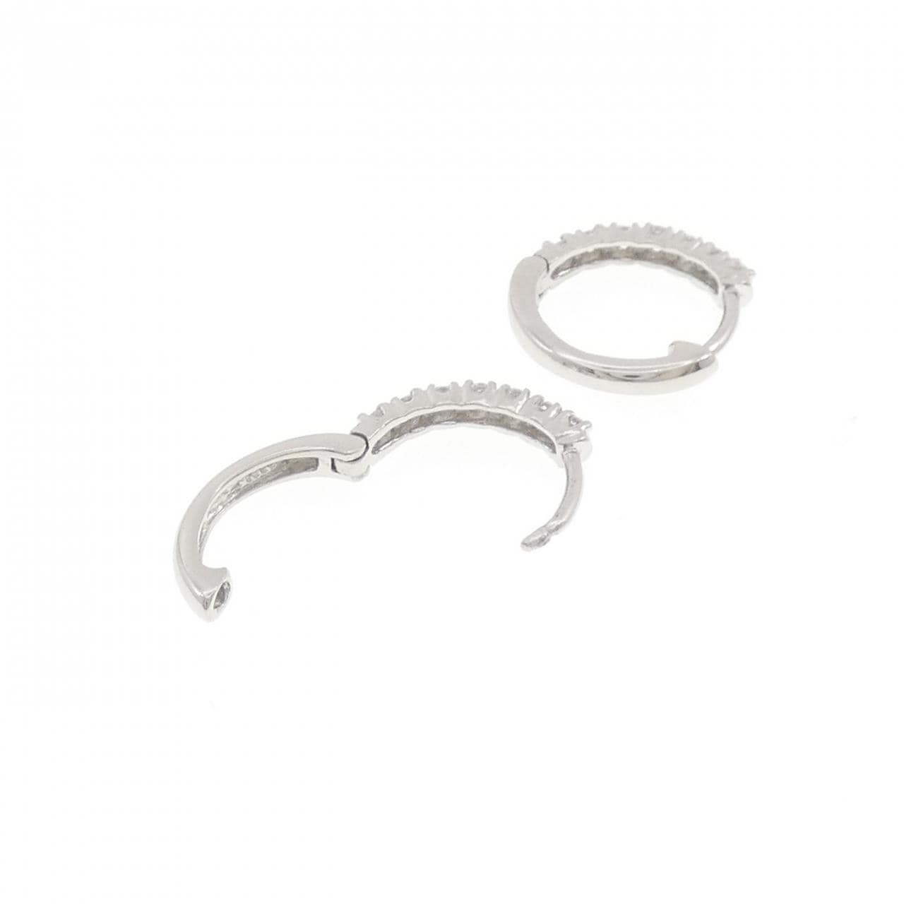 PT900 ダイヤモンド ピアス 0.30CT