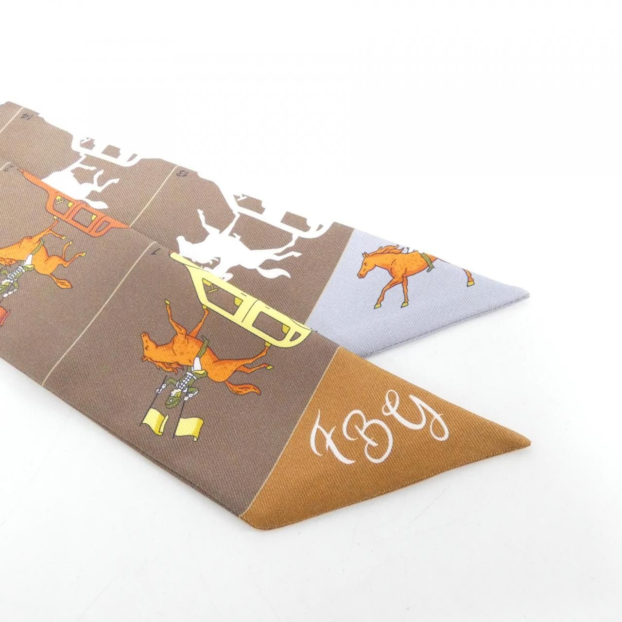 【未使用品】エルメス HERMES PARADE ツイリー 064150S スカーフ