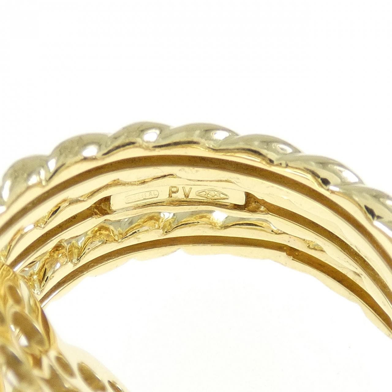ポンテヴェキオ フラワー リング 0.14CT